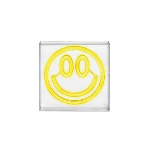 USB-Tischleuchte 'Smiley' Kunststoff 18 x 18 cm