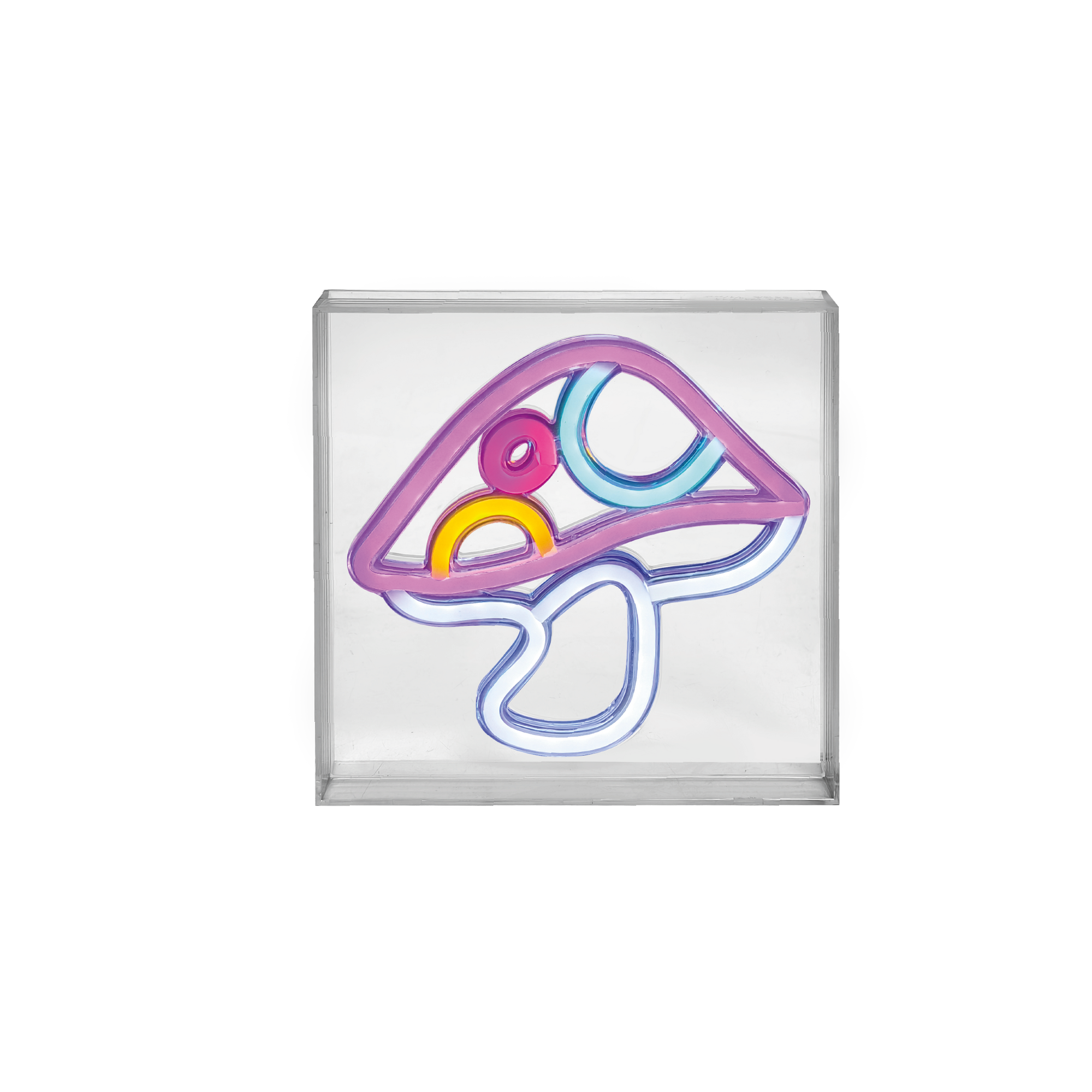 USB-Tischleuchte 'Pilz' Kunststoff 18 x 18 cm