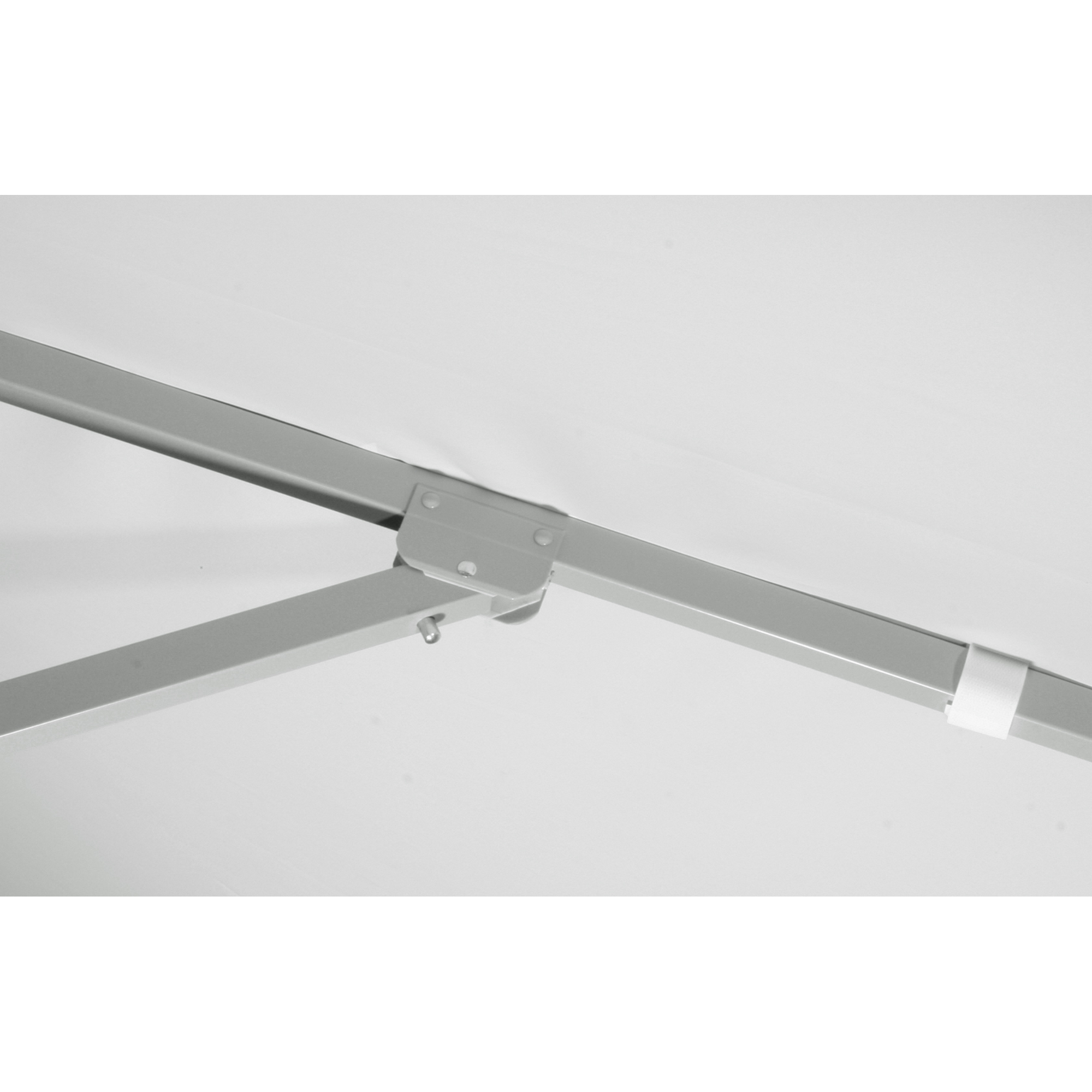 Marktschirm 'Jumbo' hellgrau Ø 300 cm