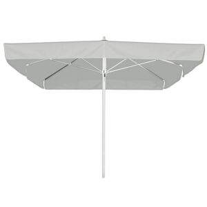 Marktschirm 'Quadro' hellgrau 300 x 300 cm