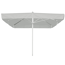 Marktschirm 'Quadro' hellgrau 300 x 300 cm