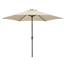 Marktschirm 'Napoli' naturfarben Ø 270 cm