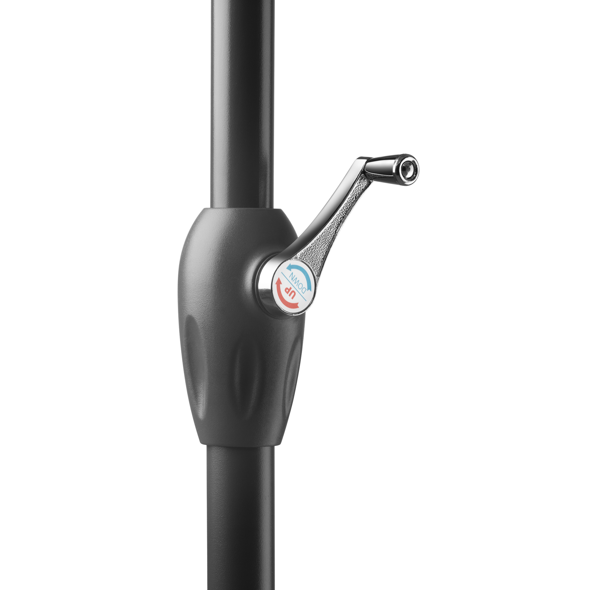 Marktschirm 'Napoli' anthrazit Ø 270 cm