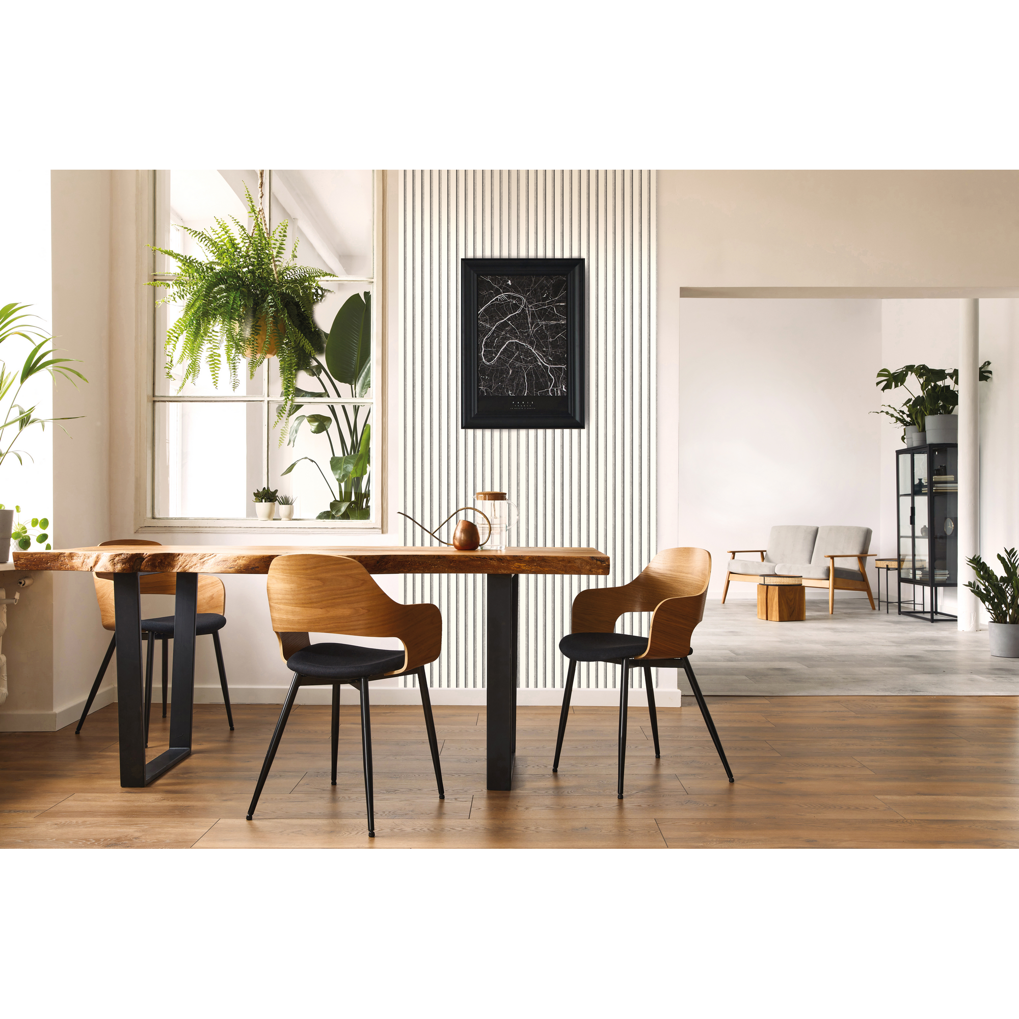 Akustikpaneel 'Unika' Eiche 2440 x 605 x 22 mm
