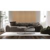 Akustikpaneel 'Quanti' Eiche Vlies grau 2440 x 520 x 18 mm
