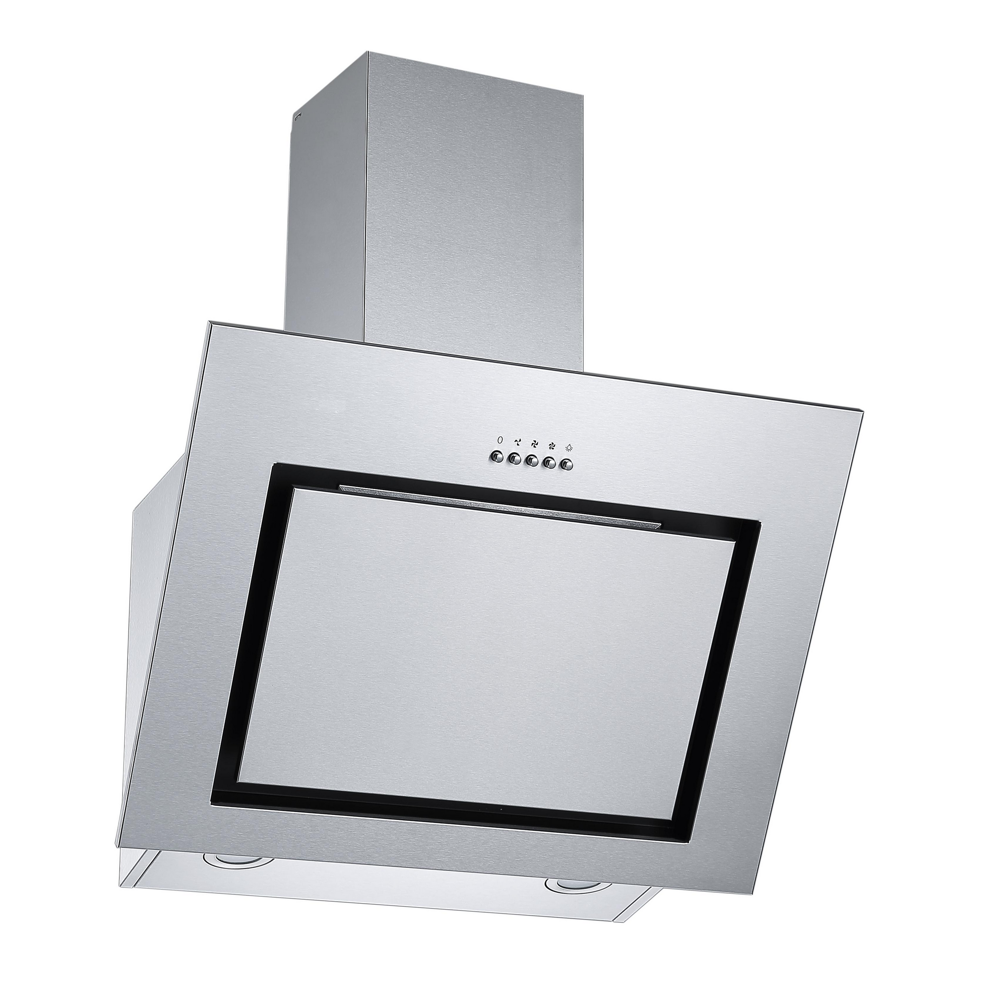 Küchenzeile 'Merle' mit E-Geräten KB210ESWSC weiß/eichefarben 210 cm