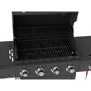 Gasgrill 'Laredo' schwarz 123,5 x 107,5 x 52 cm