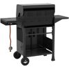 Gasgrill 'Laredo' schwarz 123,5 x 107,5 x 52 cm