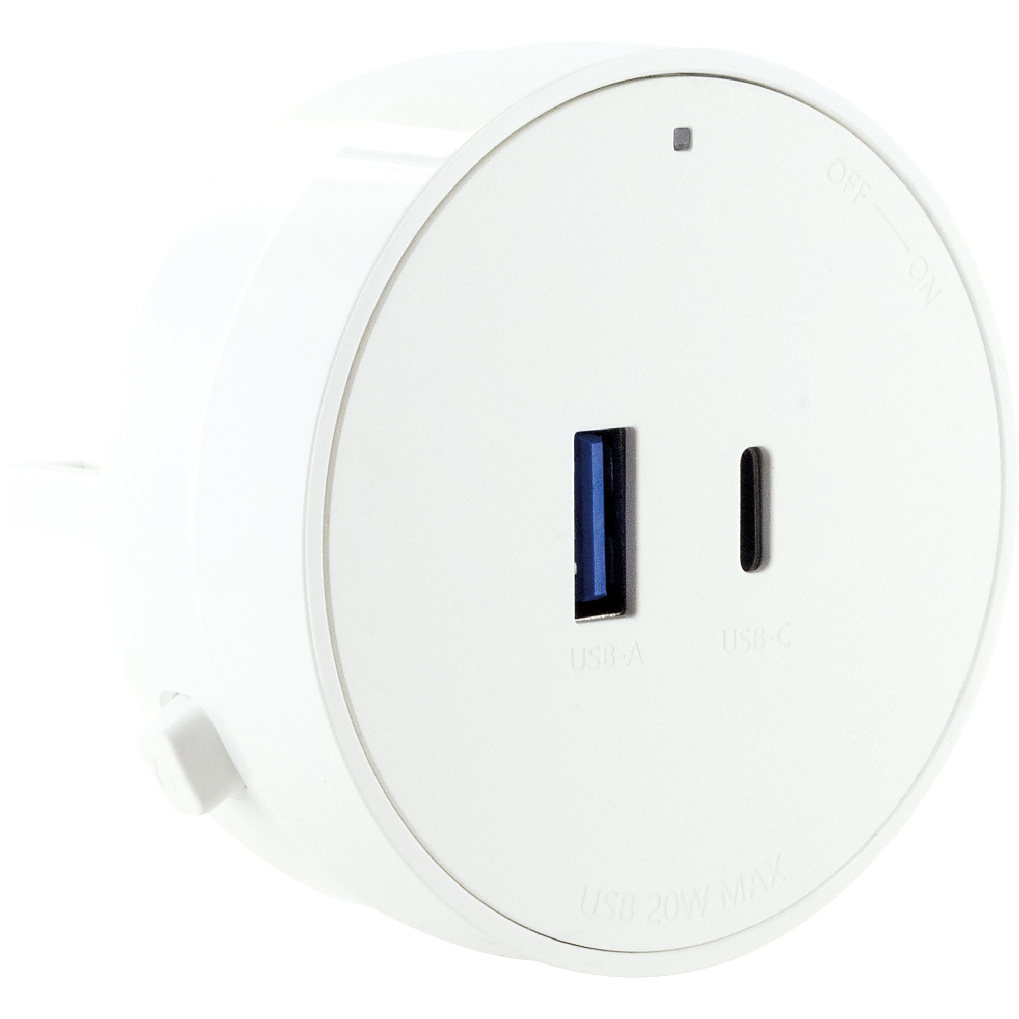 USB-Adapter für Stromschienen