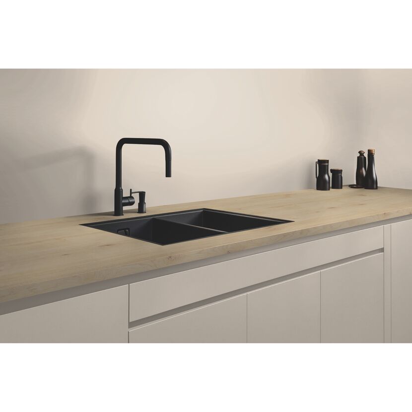 Arbeitsplatte 'Vendela Mindo K2816' holzfarben/braun 600 x 4100 x 38 mm