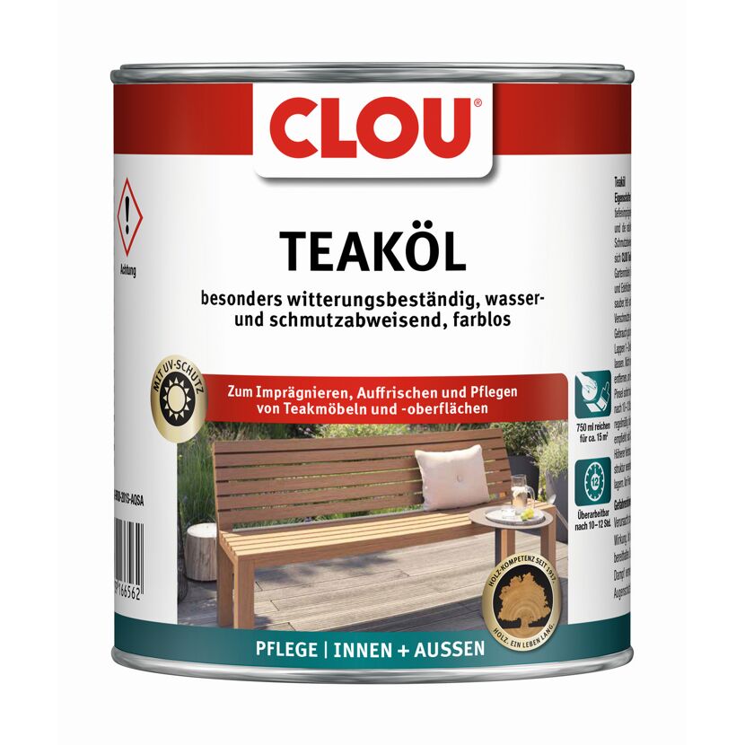 Teaköl farblos 750 ml