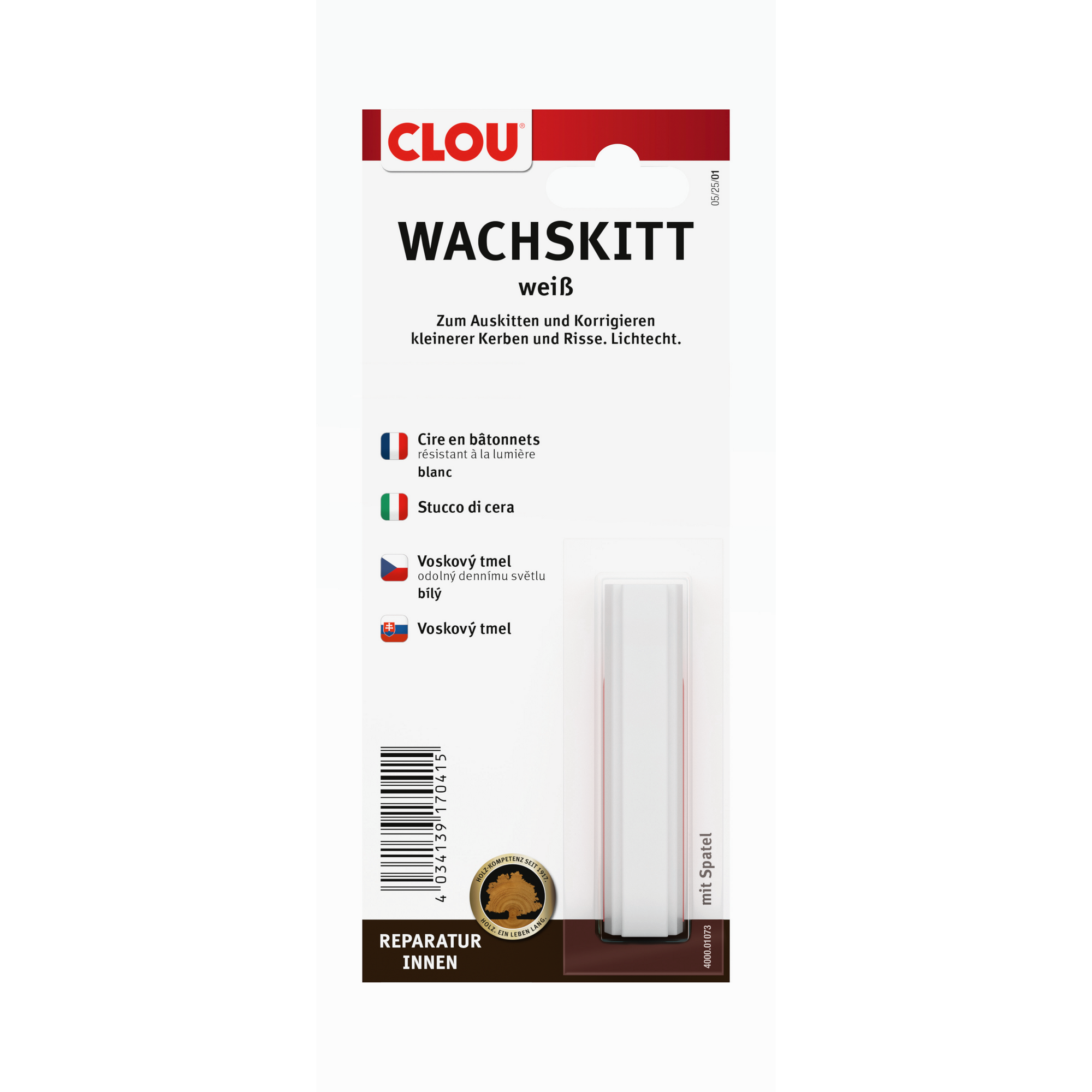 Wachskitt weiß