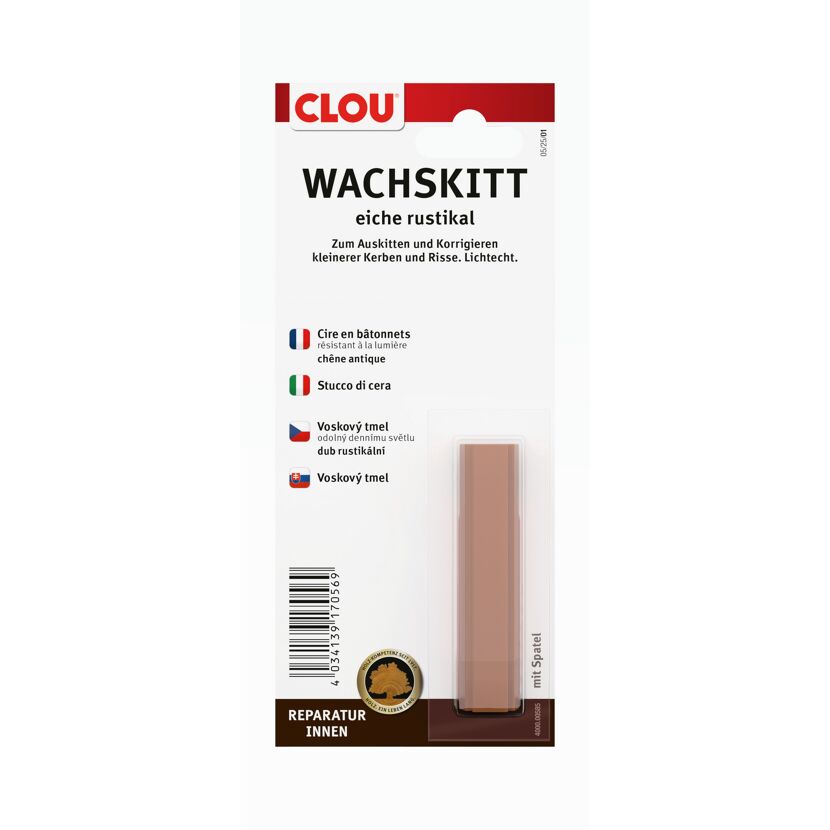 Wachskitt eichefarben rustikal