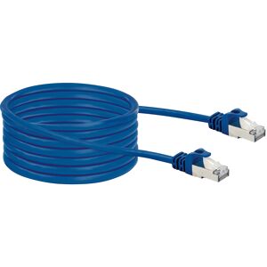 Netzwerkkabel 'CAT 8' blau 10 m