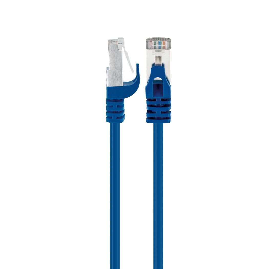 Netzwerkkabel 'CAT 8' blau 10 m