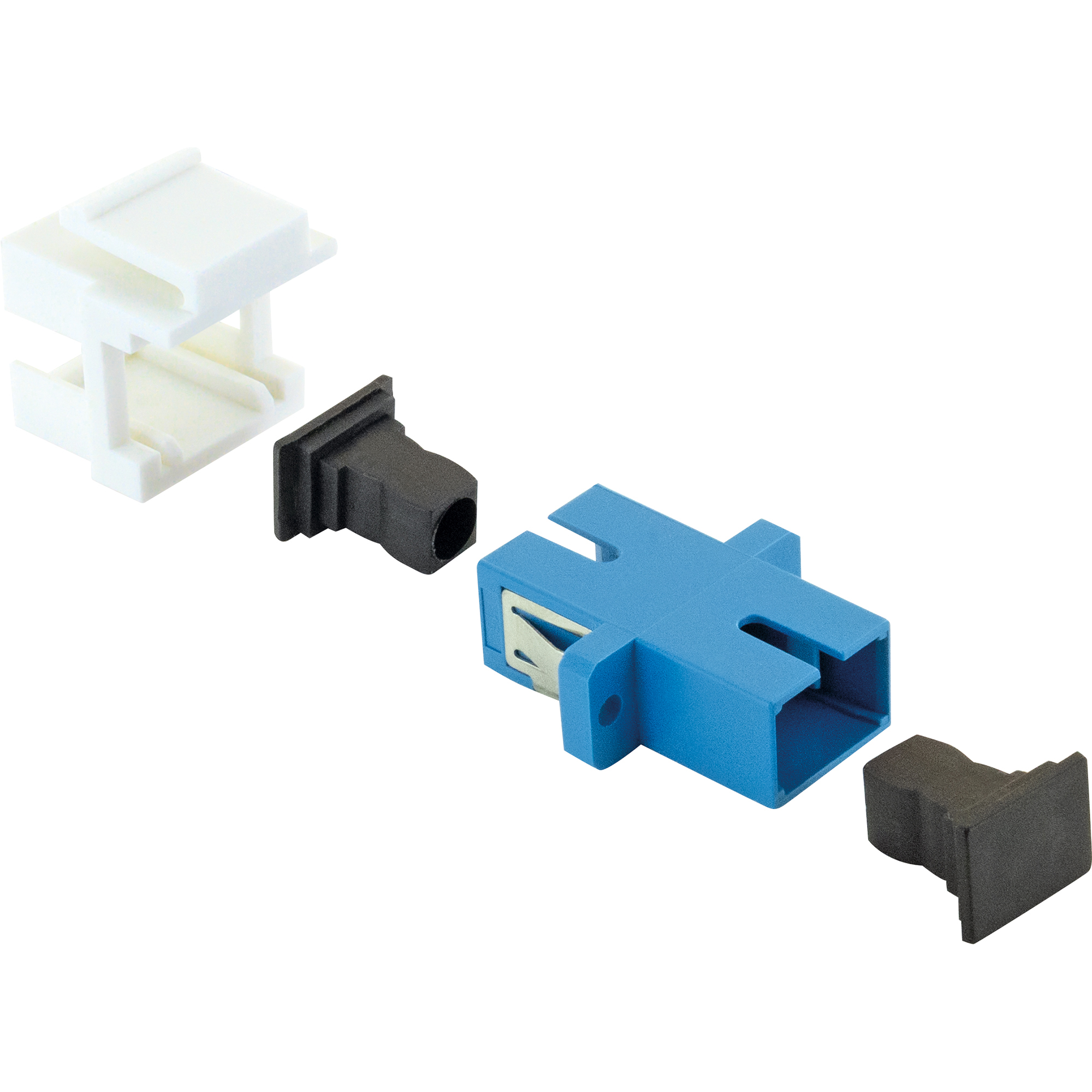 Glasfaser-Verbinder SC simplex 1-fach