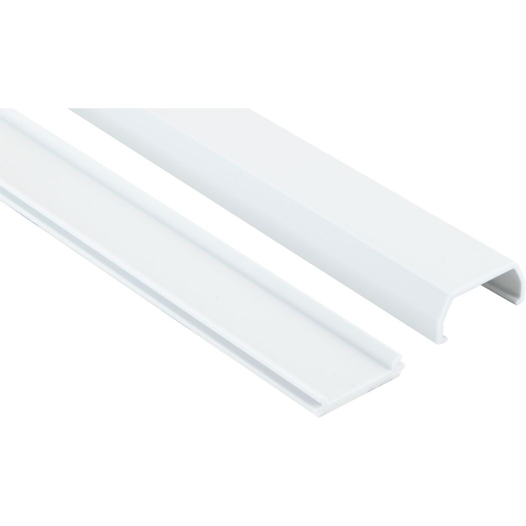 Kabelkanal weiß 1000 x 25,5 x 12,5 mm 3 Stück