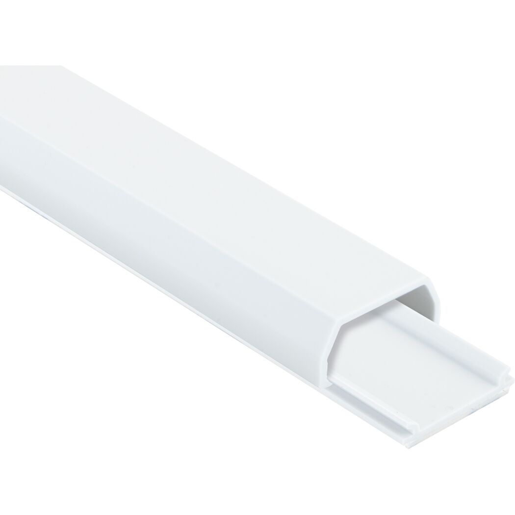 Kabelkanal weiß 1000 x 25,5 x 12,5 mm 3 Stück