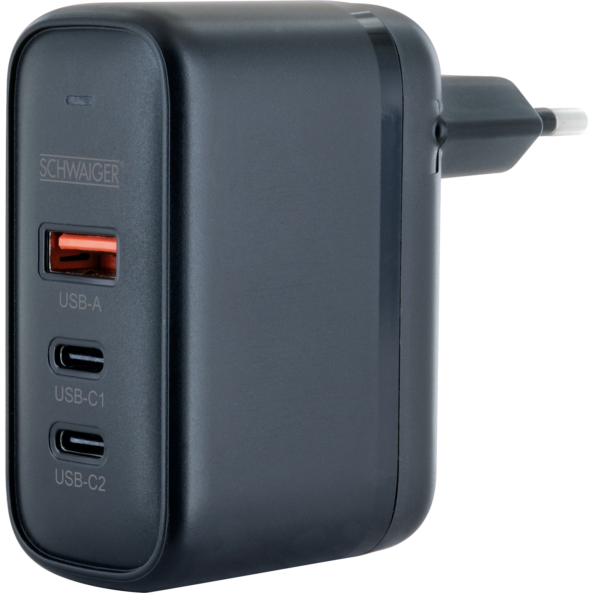 USB-Ladeadapter 35 W schwarz