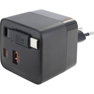 Ladeadapter 'LADR2165' schwarz 65 W