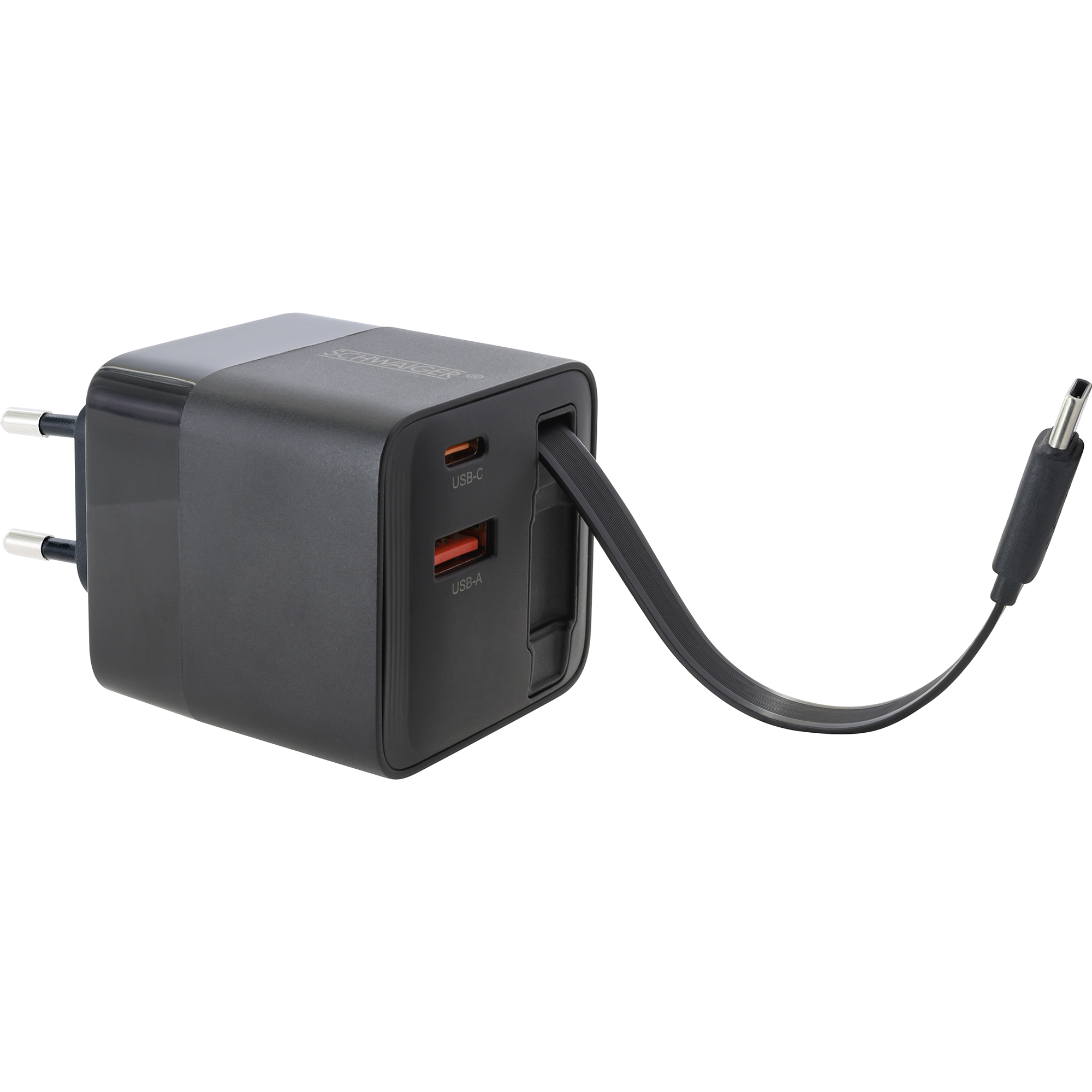Ladeadapter 'LADR2165' schwarz 65 W