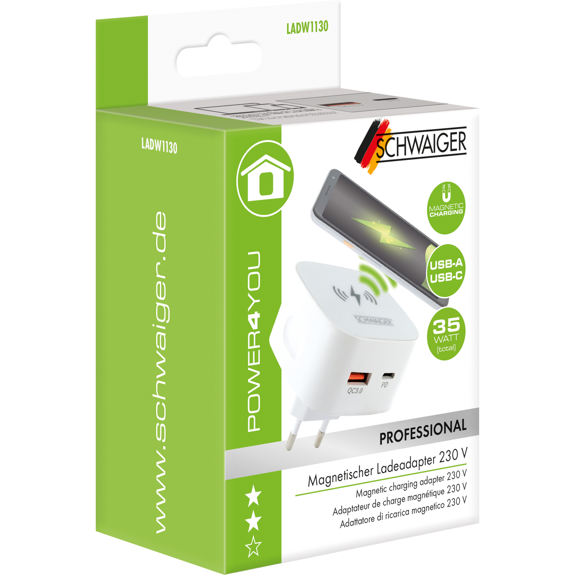 Ladeadapter wireless 30 W