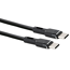 Ladekabel Split USB-C schwarz 1,5 m