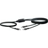Ladekabel Split USB-C schwarz 1,5 m