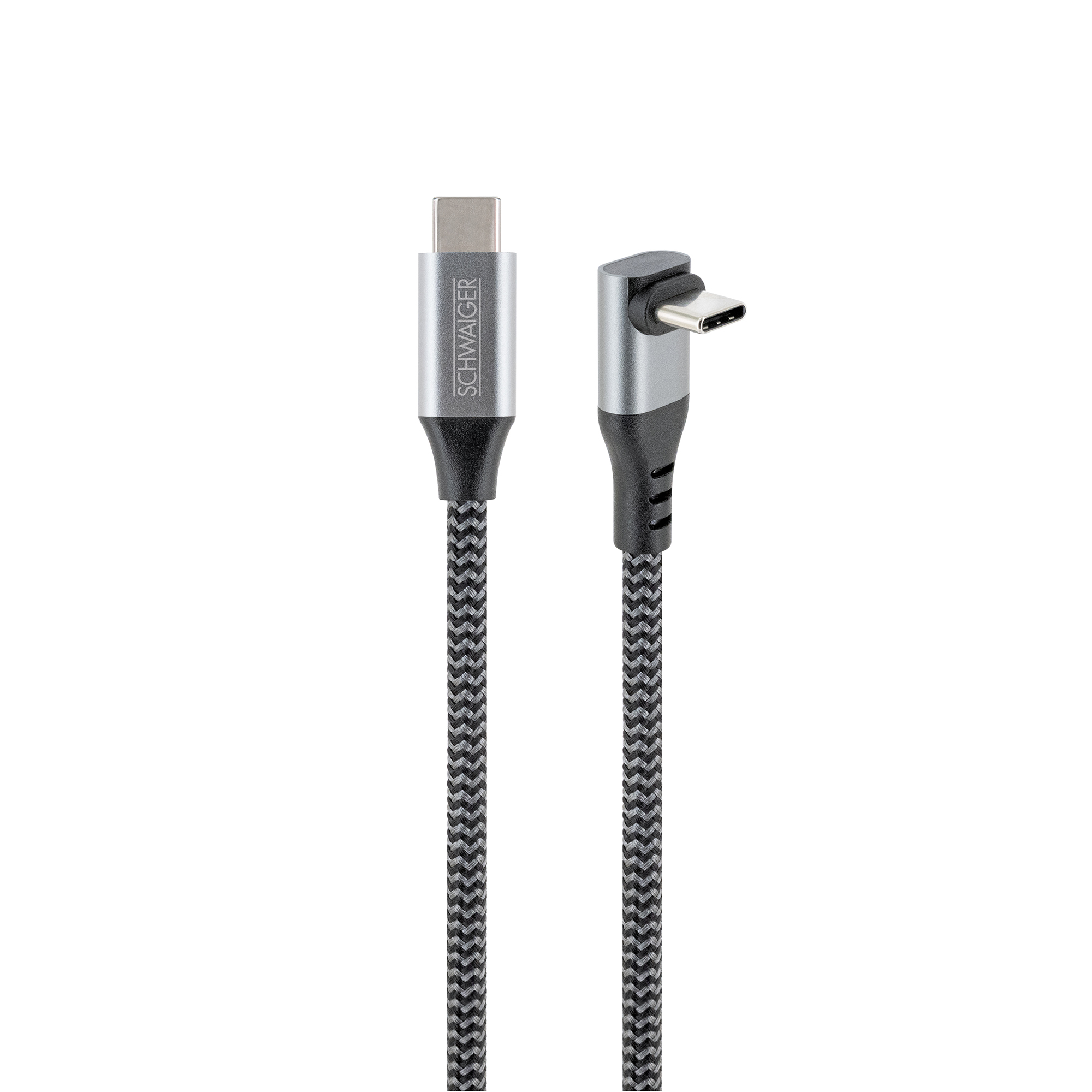 USB-C/C-Ladekabel Winkel horizontal 1,2 m