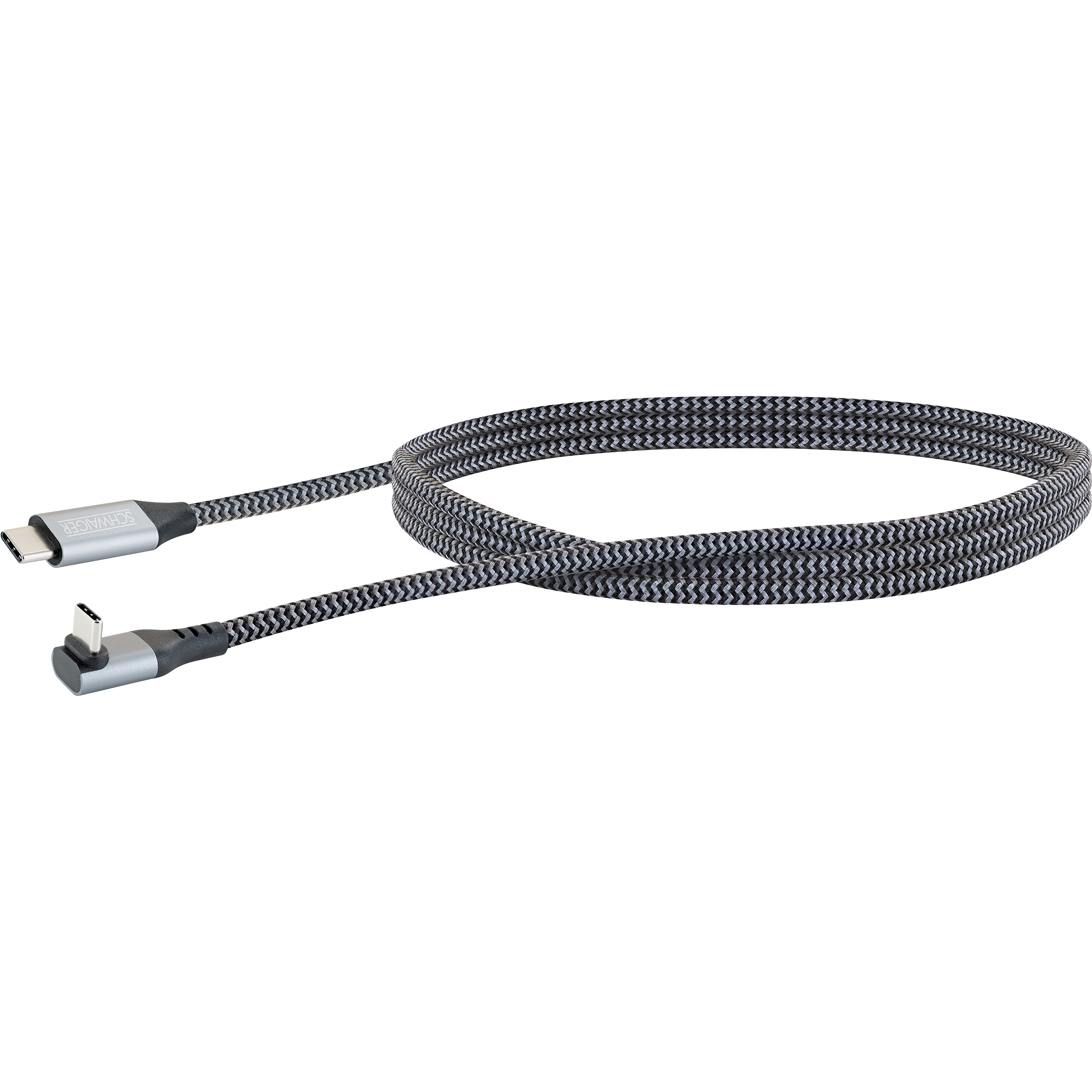 USB-C/C-Ladekabel Winkel horizontal 1,2 m