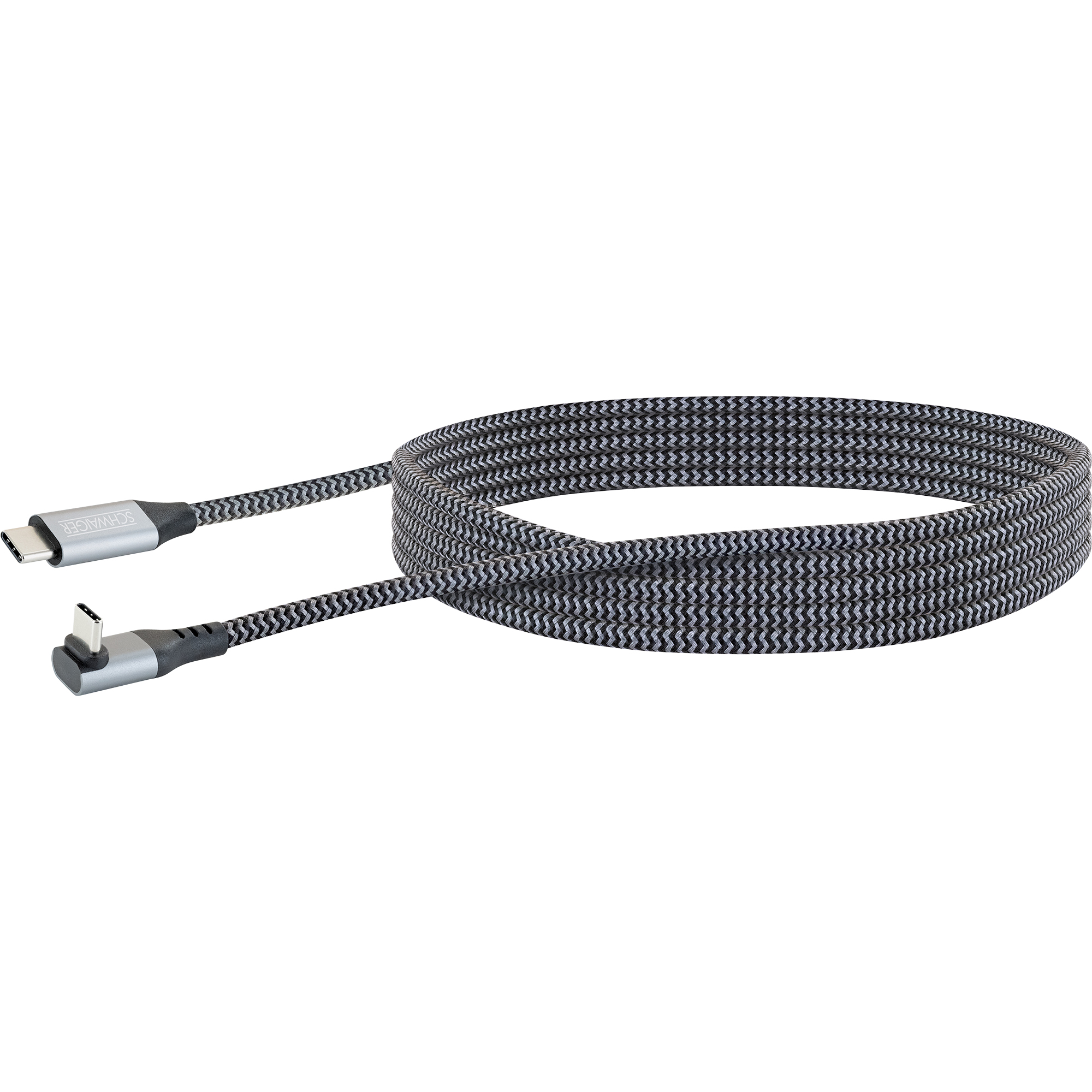 USB-C/C-Ladekabel Winkel horizontal 1,2 m