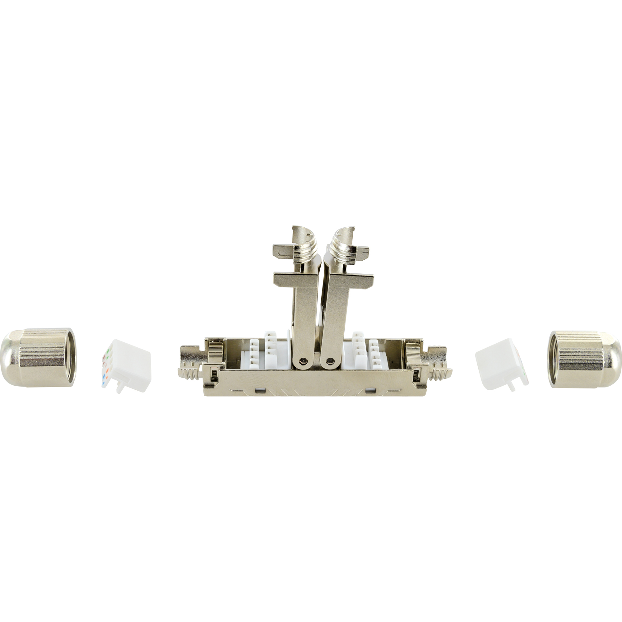 Keystone-Netzwerkkabelverbinder 'CAT 6A'