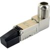 Netzwerkstecker 'CAT6A' abgewinkelt