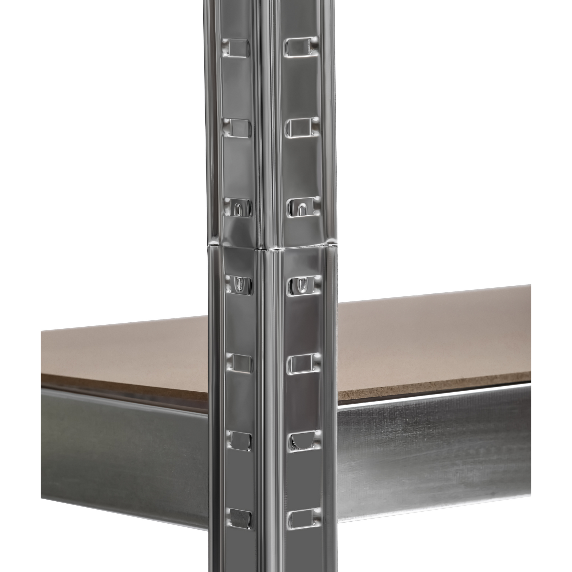 Schwerlast-Steckregal mit 5 Böden à 175 kg Traglast, verzinkt 180 x 90 x 40 cm