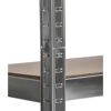 Schwerlast-Steckregal mit 5 Böden à 150 kg Traglast, verzinkt 180 x 120 x 40 cm
