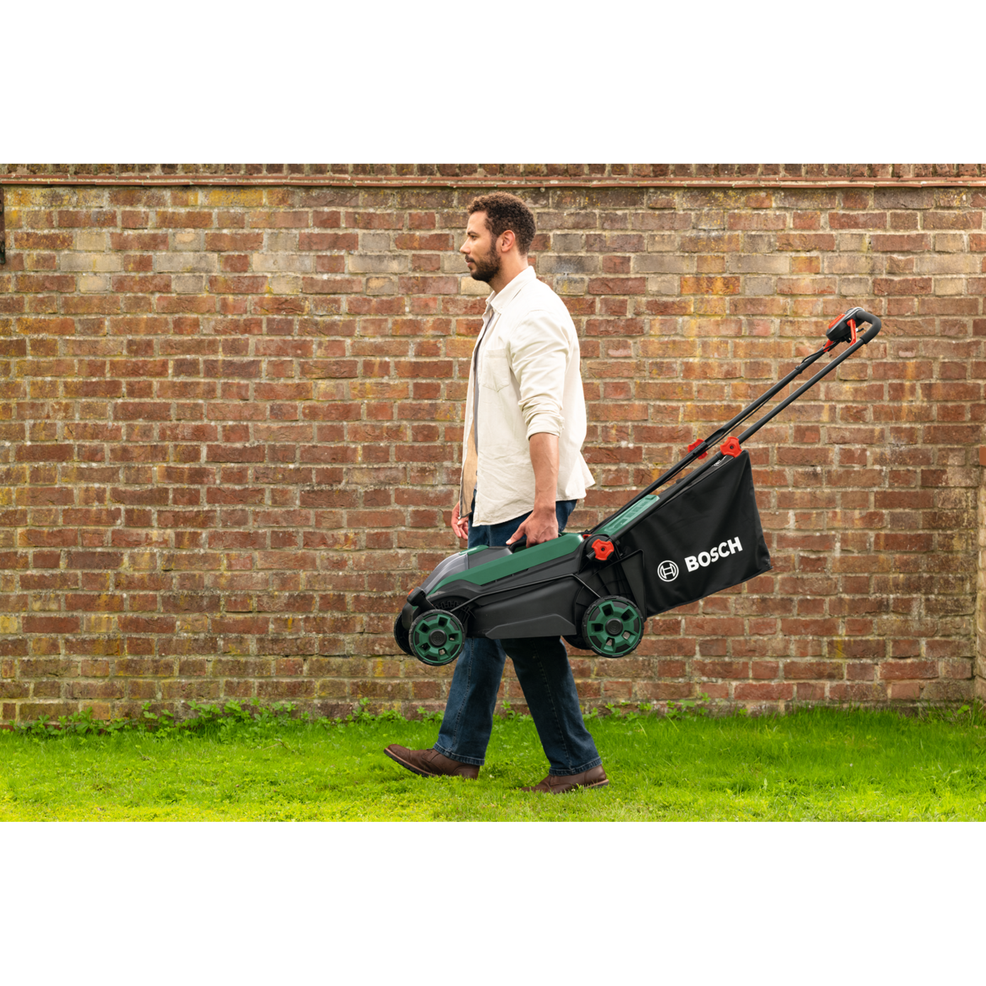 Akku-Rasenmäher 'ROTAK 18V 2-38 Kit' mit Akku und Ladegerät bis 500 m²