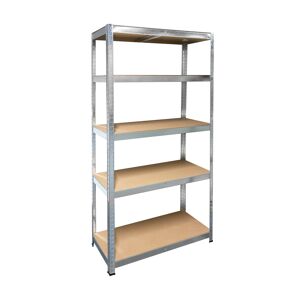 Schwerlast-Steckregal 'M' 90 x 180 x 45 cm 5 Böden a 280 kg