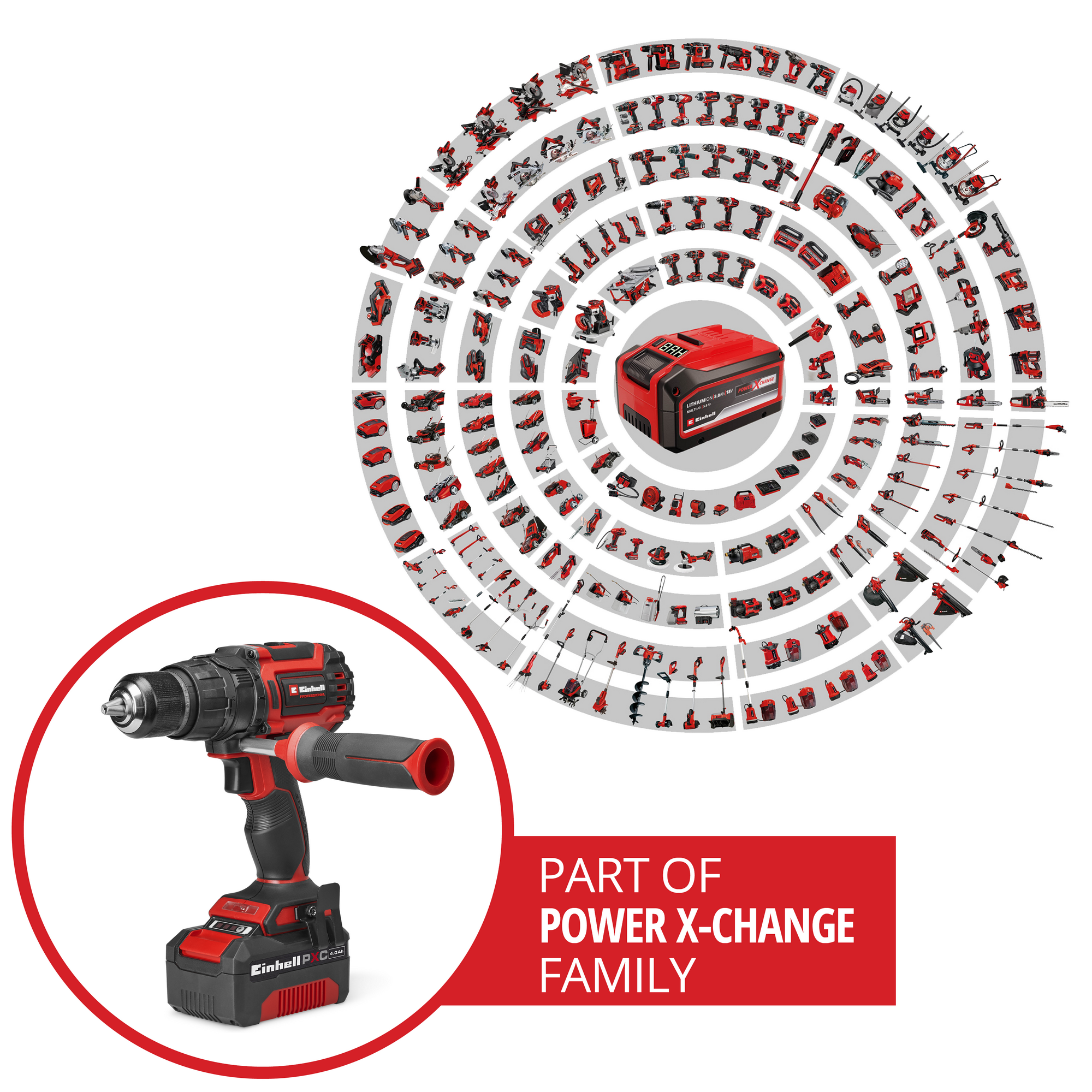 Akku-Schlagbohrschrauber 'TP-CD 18/70 Li-i BL Professional'-Kit 18 V mit 2 Akkus und Ladegerät