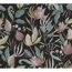 Vliestapete 'CosmoLiving by Cosmopolitan' Knospen schwarz 10,05 x 0,53 m