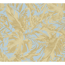 Vliestapete 'CosmoLiving by Cosmopolitan' Dschungelblätter hellblau 10,05 x 0,53 m