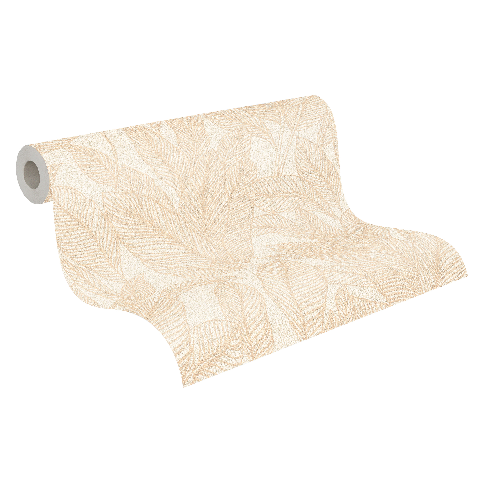 Vliestapete 'CosmoLiving by Cosmopolitan' Blätter beige 10,05 x 0,53 m