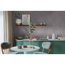 Vliestapete 'CosmoLiving by Cosmopolitan' Blätter grau 10,05 x 0,53 m