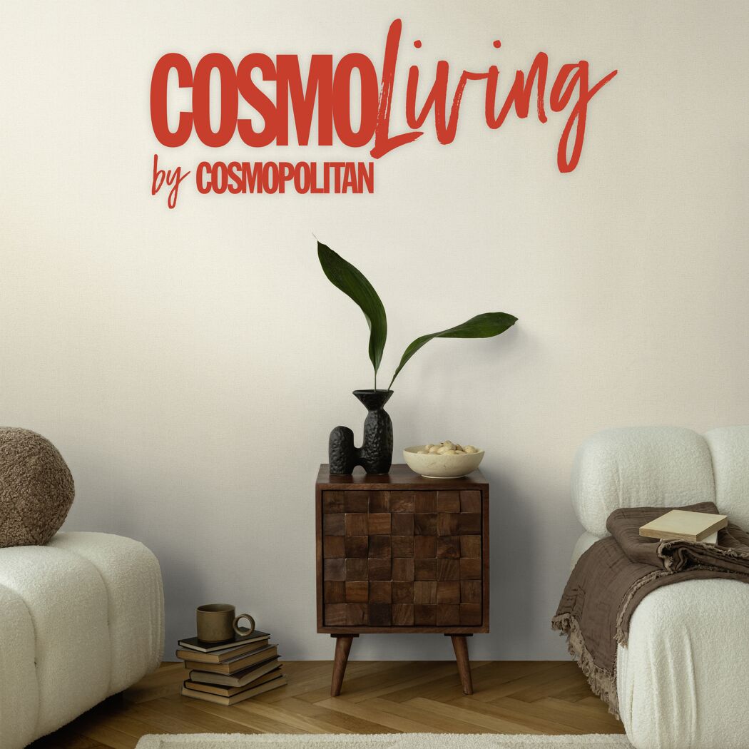 Vliestapete 'CosmoLiving by Cosmopolitan' Textil Uni creme 10,05 x 0,53 m