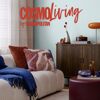 Vliestapete 'CosmoLiving by Cosmopolitan' Textil Uni hellblau 10,05 x 0,53 m