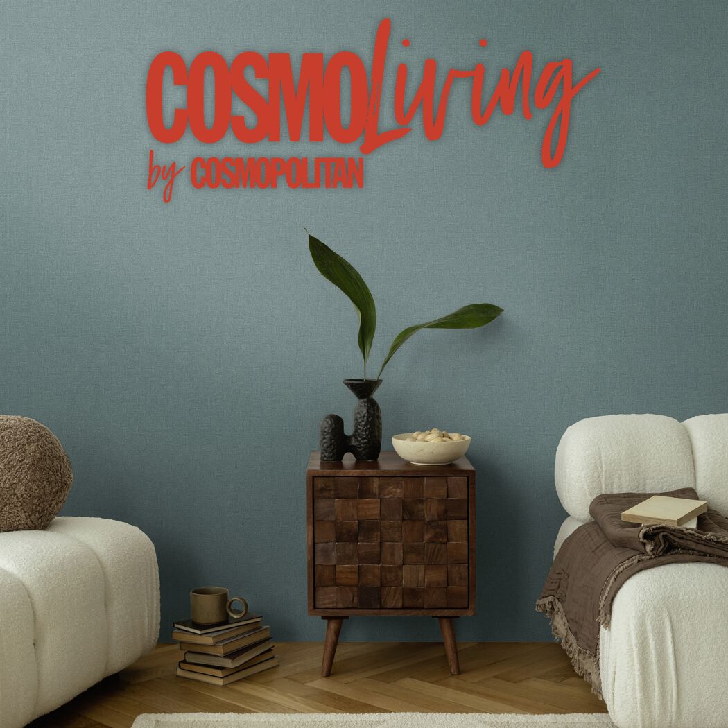 Vliestapete 'CosmoLiving by Cosmopolitan' Textil Uni petrol 10,05 x 0,53 m