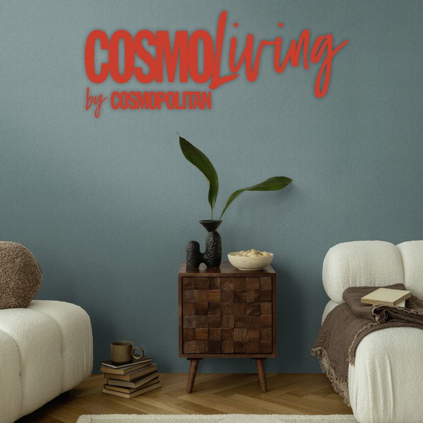 Vliestapete 'CosmoLiving by Cosmopolitan' Textil Uni petrol 10,05 x 0,53 m