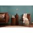 Vliestapete 'CosmoLiving by Cosmopolitan' Textil Uni petrol 10,05 x 0,53 m
