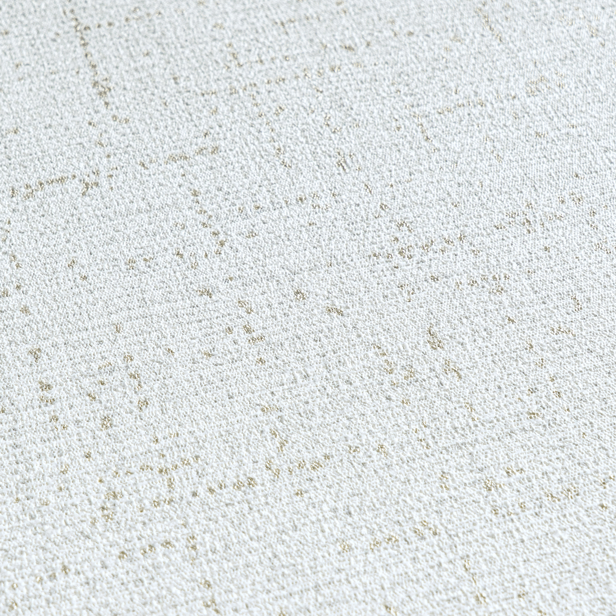 Vliestapete 'CosmoLiving by Cosmopolitan' Punkte Uni hellblau 10,05 x 0,53 m