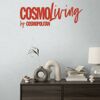 Vliestapete 'CosmoLiving by Cosmopolitan' Punkte Uni hellblau 10,05 x 0,53 m