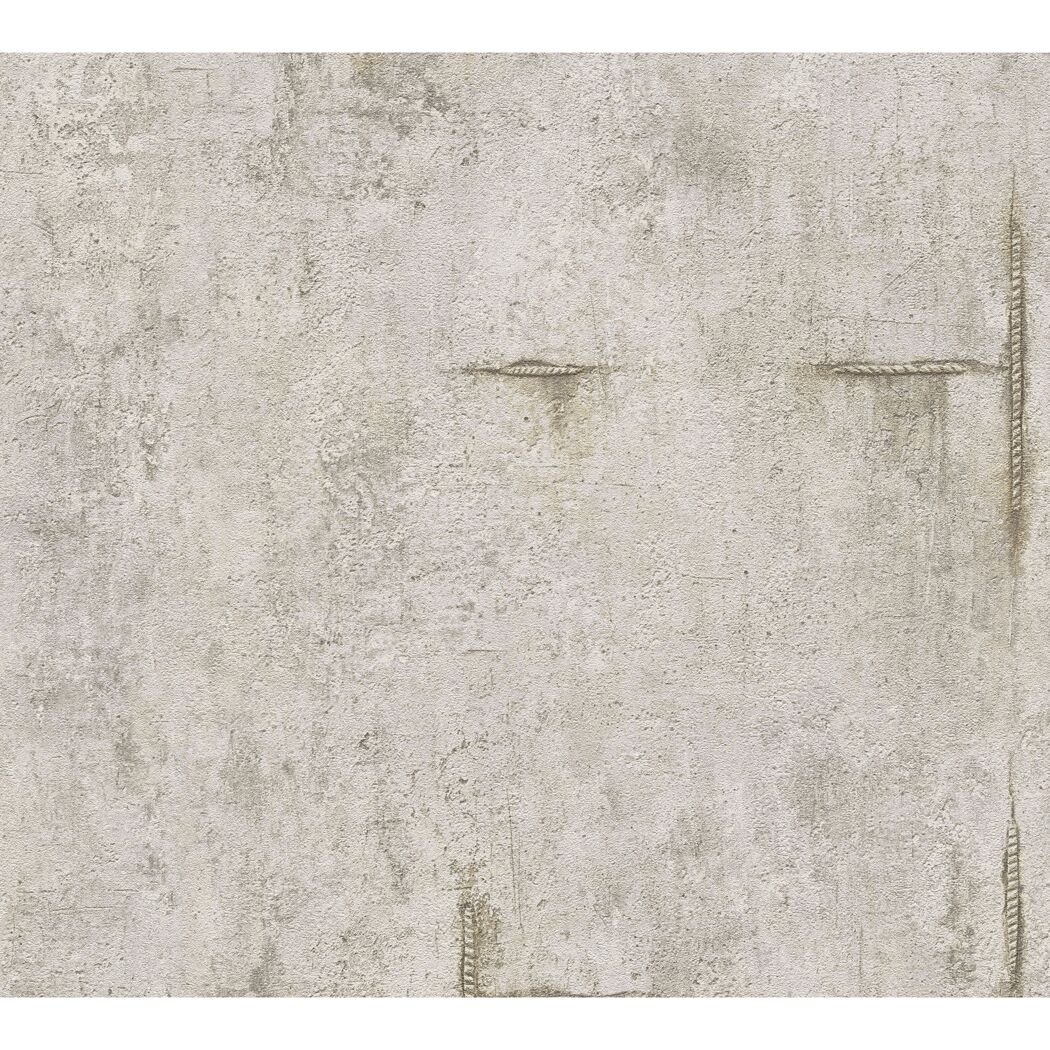 Vliestapete 'CosmoLiving by Cosmopolitan' Beton beige 10,05 x 0,53 m